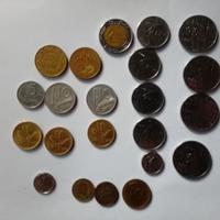 Collezione Monete Vecchie Lire 18 pz + Bonus
