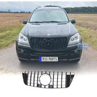 GRIGLIA PER MERCEDES M ML W164 08-11 LOOK AMG NERO