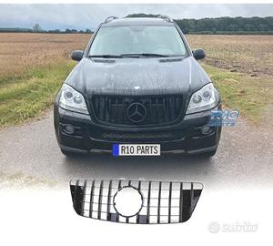GRIGLIA PER MERCEDES M ML W164 08-11 LOOK AMG NERO