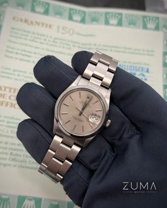 Rolex Date 15000 Fullset 1985 “Silver Dial”