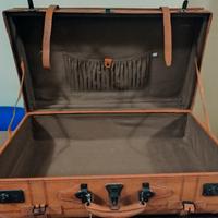 valigia in vera pelle rigida