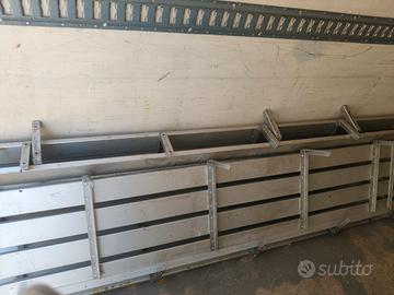 scaffalature interne alluminio furgone frigo
