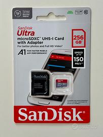 Microsd Sandisk 256 gb