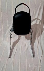 schienale con portapacchi moto triumph speedmaster