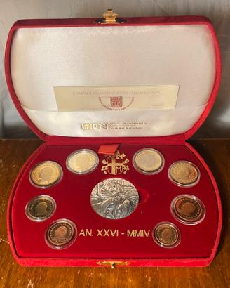 PROOF Vaticano 2004 serie divisionale FS