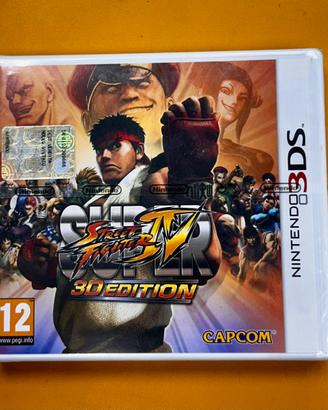 3ds  Super StreetFighter IV 3D EDITION nuovo