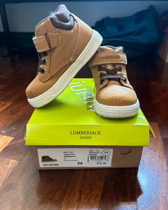 Scarpe alte da bambino Lumberjack