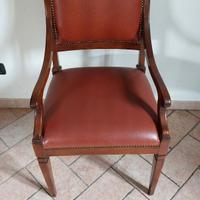 Sedia d'Accento Scenografica Luigi XVI