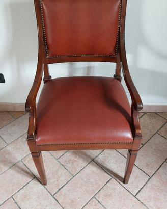 Sedia d'Accento Scenografica Luigi XVI