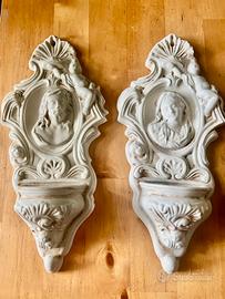 Acquasantiere in ceramica