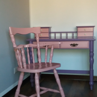 Cameretta bambina dipinta a mano