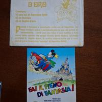 una busta d'oro gadget topolino 2000