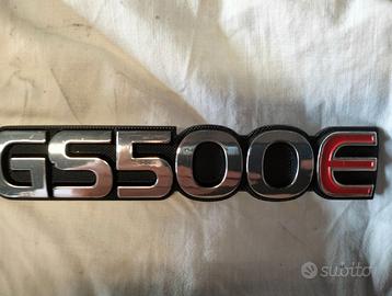 Suzuki gs 500 E emblemi fiancatine