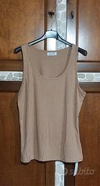 Canotta tg. L , color nocciola