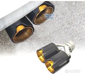 TERMINALE SCARICO SINISTRO BMW LOOK M PERFORMANCE 