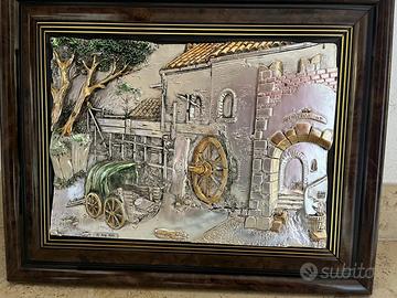 Quadro in Argento 925.