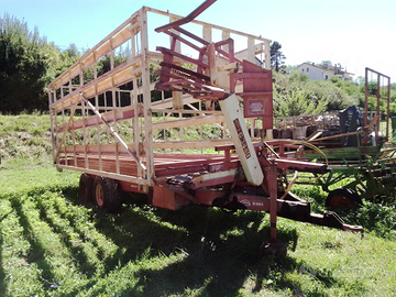 Rimorchio agricolo autocaricante omologato