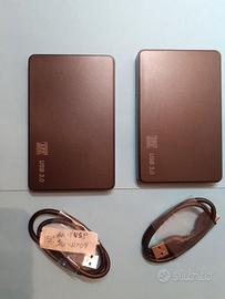 LOTTO DI 2 HDD SEA/WD ESTERNI USB 3.0 USAT DA 50