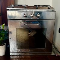 SMEG Forno Piano Cottura Gas INCASSO Acciaio Inox