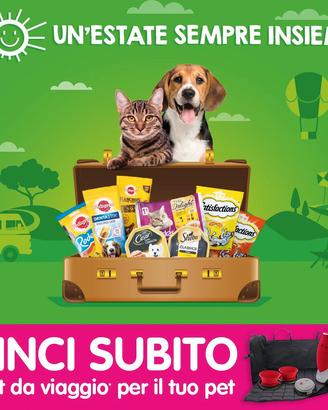 Kit da viaggio per il tuo pet: 3 PEZZI