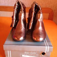Stivaletti color bronzo