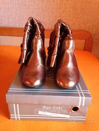 Stivaletti color bronzo