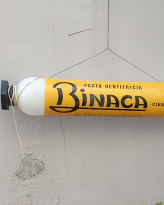 lampadario insegna BINACA