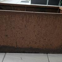 vasche in acciao corten 80x40x40