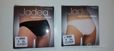 N. 2 Slip donna cotone taglio laser Jadea