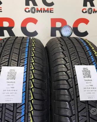 2 GOMME USATE 205/70R15 96 H TAURUS - 4 STG