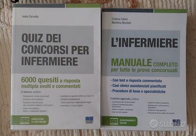 MANUALE + QUIZ PER CONCORSI PER INFERMIERE