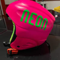 casco neon bambina