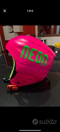 casco neon bambina