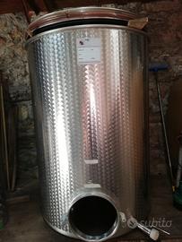 Botte acciaio inox 800 lt