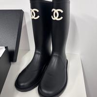 Stivali chanel gomma donna