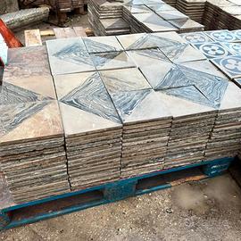 Cementine decorative siciliane d'epoca '900 - 2