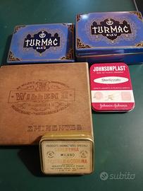 Scatole vintage da collezione. 