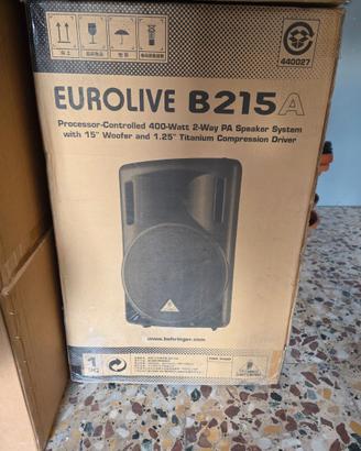 Casse Behringer + Mixer