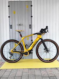 E-BIKE CANYON GRAIL ON CF-7 FULL CARBON GOLD  tg.S