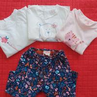 Abbigliamento bimba 6-9-18 mesi