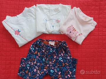 Abbigliamento bimba 6-9-18 mesi