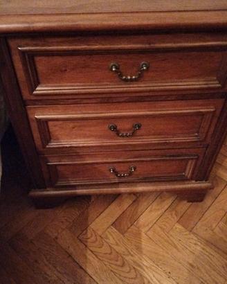 COPPIA COMODINI IN LEGNO – STILE CLASSICO