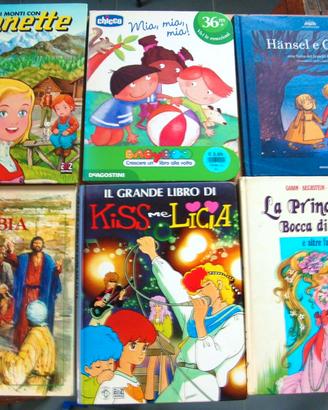 Libri vari per bambini