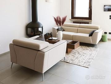 Divano 3 Posti e poltrona Conforama Di Design