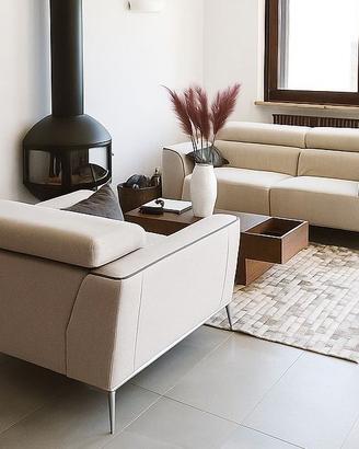 Divano 3 Posti e poltrona Conforama Di Design