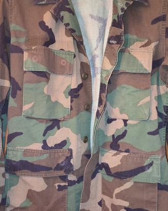 giacca militare nato in woodland