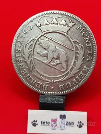 1/4 Tallero 1760 Berna Argento 7.78g ¼ Thaler
