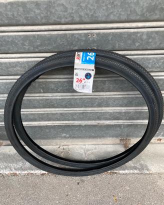 Pneumatici bicicletta nuovi 26”x1 3/8