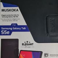 Cover pelle rinforzata Samsung Tab S5e
