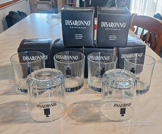 set 6 bicchieri tumbler 25cl Disaronno
